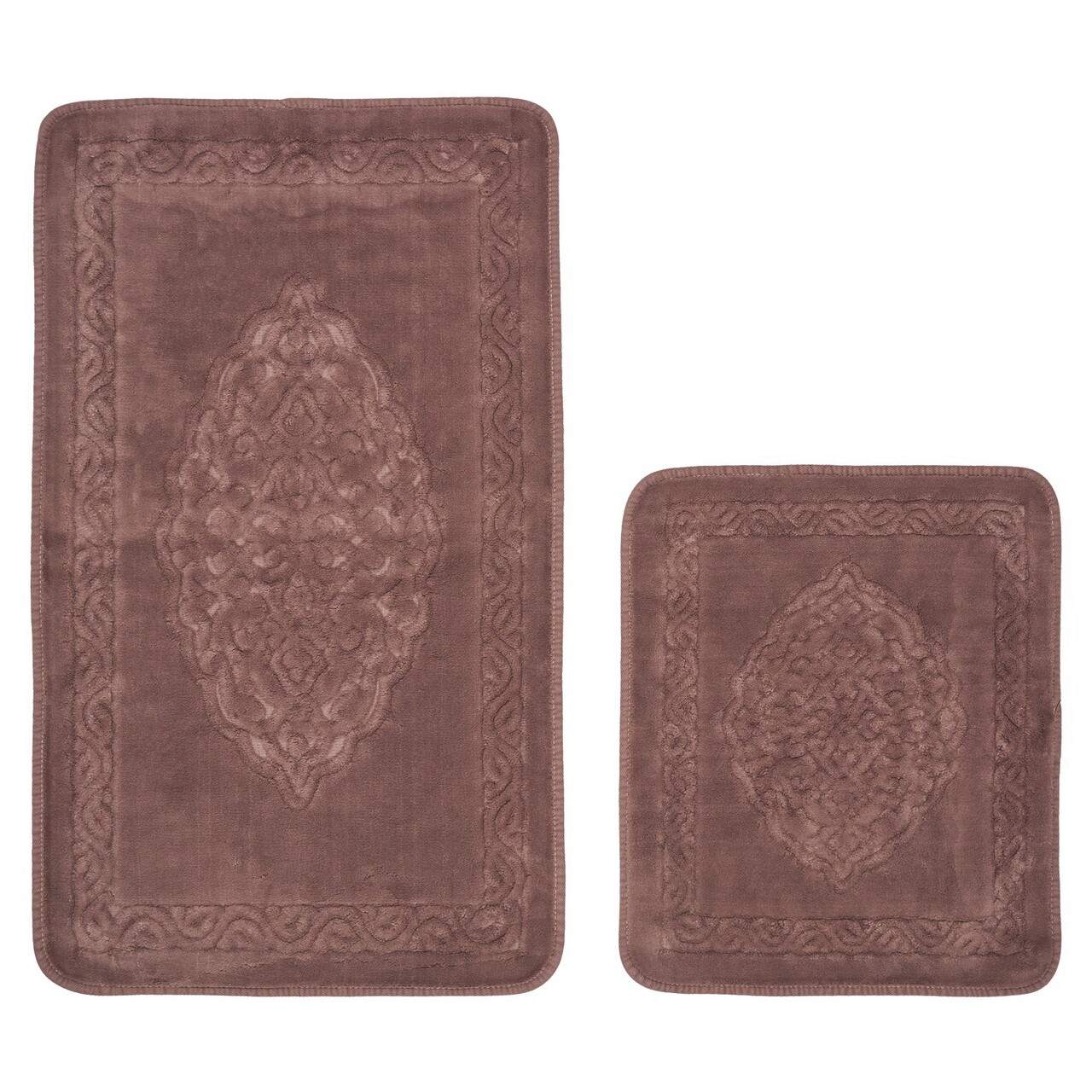 Set covorase de baie, L'essentiel Maison, Cottonkt 000794, Maro - imagine 4